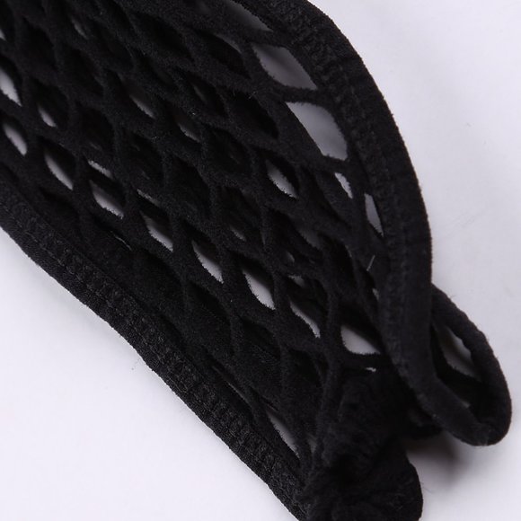 Lingerie Sexy Slutty Cosplay Black Bodysuit Bodystocking Fishnet Hot - Picture 4 of 9